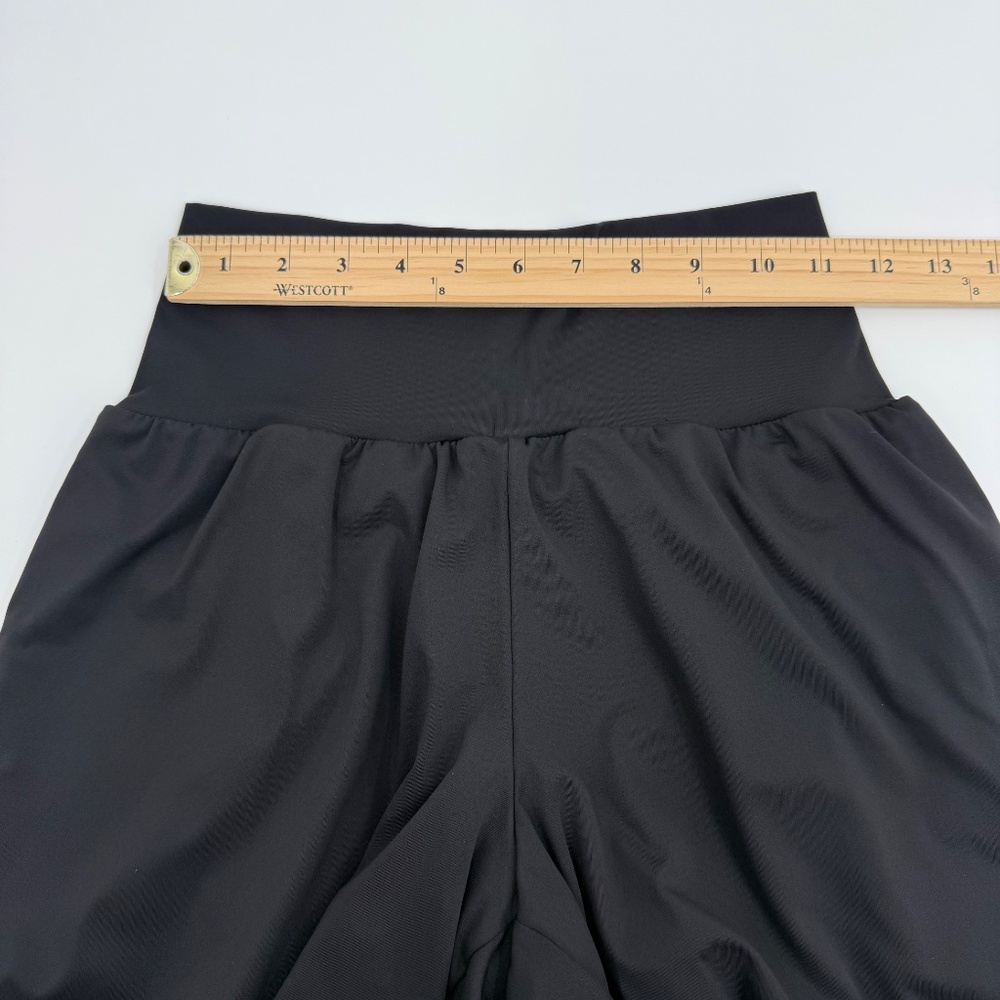 Halara Shorts Women Small Black HighWaist Stretch Performance Active Gym Workout - Picture 6 of 9